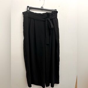 Zara tie waist dress pants